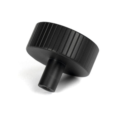 From The Anvil - Matt Black Judd Cabinet Knob - 38mm (No rose) | Sku. 50431 | Trade Door Handles.