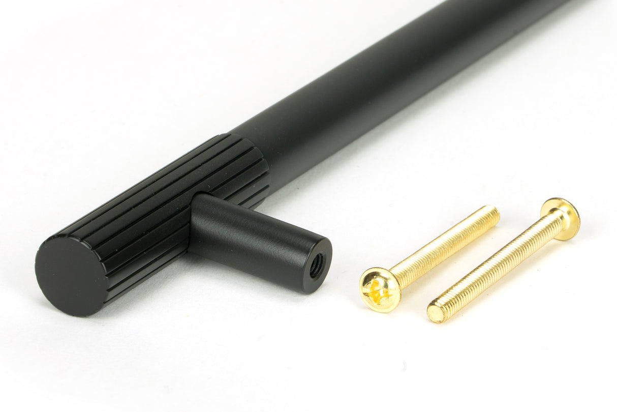 From The Anvil - Matt Black Judd Pull Handle - Medium | Sku. 50434 | Trade Door Handles.