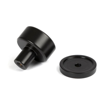 From The Anvil - Aged Bronze Kelso Cabinet Knob - 25mm (Plain) | Sku. 50436 | Trade Door Handles.