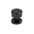 From The Anvil - Aged Bronze Kelso Cabinet Knob - 25mm (Plain) | Sku. 50436 | Trade Door Handles.