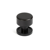 From The Anvil - Aged Bronze Kelso Cabinet Knob - 25mm (Plain) | Sku. 50436 | Trade Door Handles.