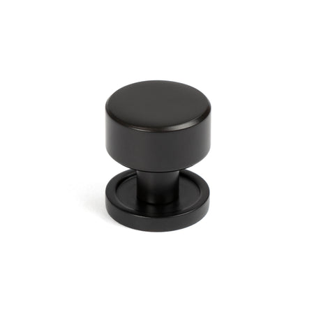 From The Anvil - Aged Bronze Kelso Cabinet Knob - 25mm (Plain) | Sku. 50436 | Trade Door Handles.