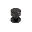 From The Anvil - Aged Bronze Kelso Cabinet Knob - 25mm (Plain) | Sku. 50436 | Trade Door Handles.