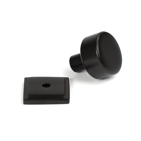 From The Anvil - Aged Bronze Kelso Cabinet Knob - 25mm (Square) | Sku. 50438 | Trade Door Handles.