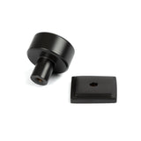 From The Anvil - Aged Bronze Kelso Cabinet Knob - 25mm (Square) | Sku. 50438 | Trade Door Handles.