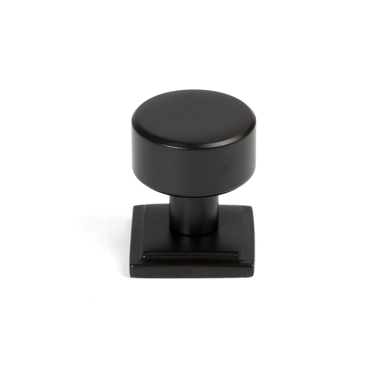 From The Anvil - Aged Bronze Kelso Cabinet Knob - 25mm (Square) | Sku. 50438 | Trade Door Handles.