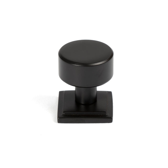 From The Anvil - Aged Bronze Kelso Cabinet Knob - 25mm (Square) | Sku. 50438 | Trade Door Handles.