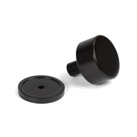 From The Anvil - Aged Bronze Kelso Cabinet Knob - 32mm (Plain) | Sku. 50439 | Trade Door Handles.