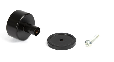 From The Anvil - Aged Bronze Kelso Cabinet Knob - 32mm (Plain) | Sku. 50439 | Trade Door Handles.