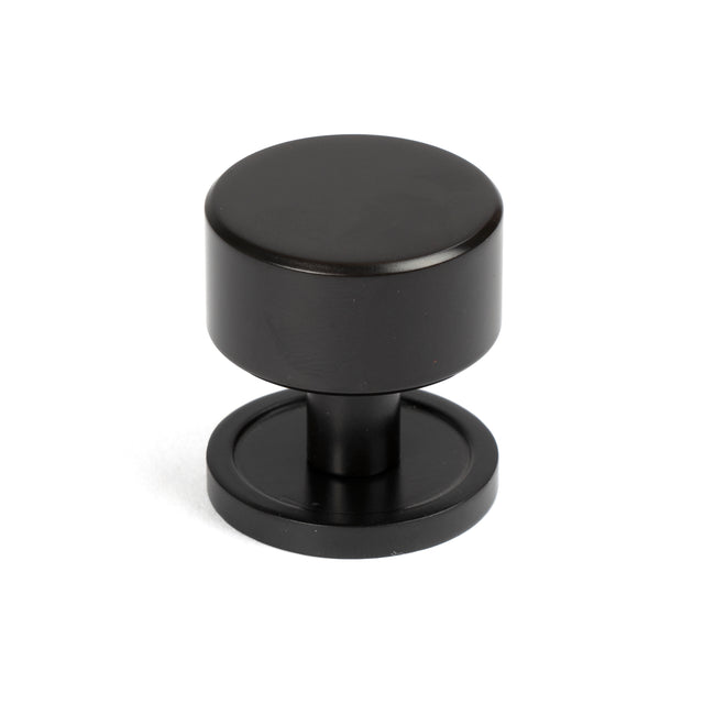 From The Anvil - Aged Bronze Kelso Cabinet Knob - 32mm (Plain) | Sku. 50439 | Trade Door Handles.