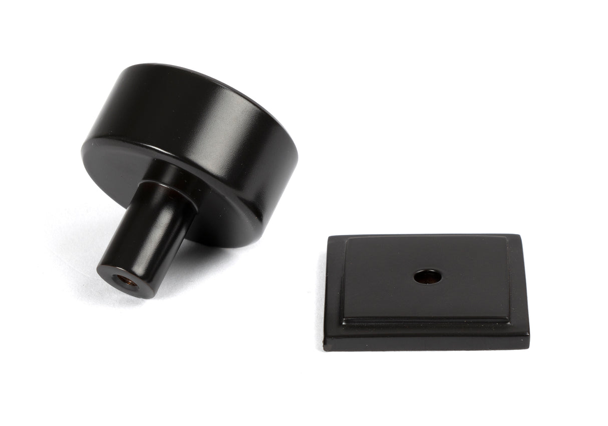 From The Anvil - Aged Bronze Kelso Cabinet Knob - 32mm (Square) | Sku. 50441 | Trade Door Handles.
