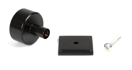 From The Anvil - Aged Bronze Kelso Cabinet Knob - 32mm (Square) | Sku. 50441 | Trade Door Handles.