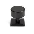 From The Anvil - Aged Bronze Kelso Cabinet Knob - 32mm (Square) | Sku. 50441 | Trade Door Handles.