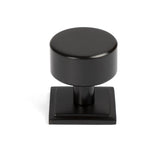 From The Anvil - Aged Bronze Kelso Cabinet Knob - 32mm (Square) | Sku. 50441 | Trade Door Handles.
