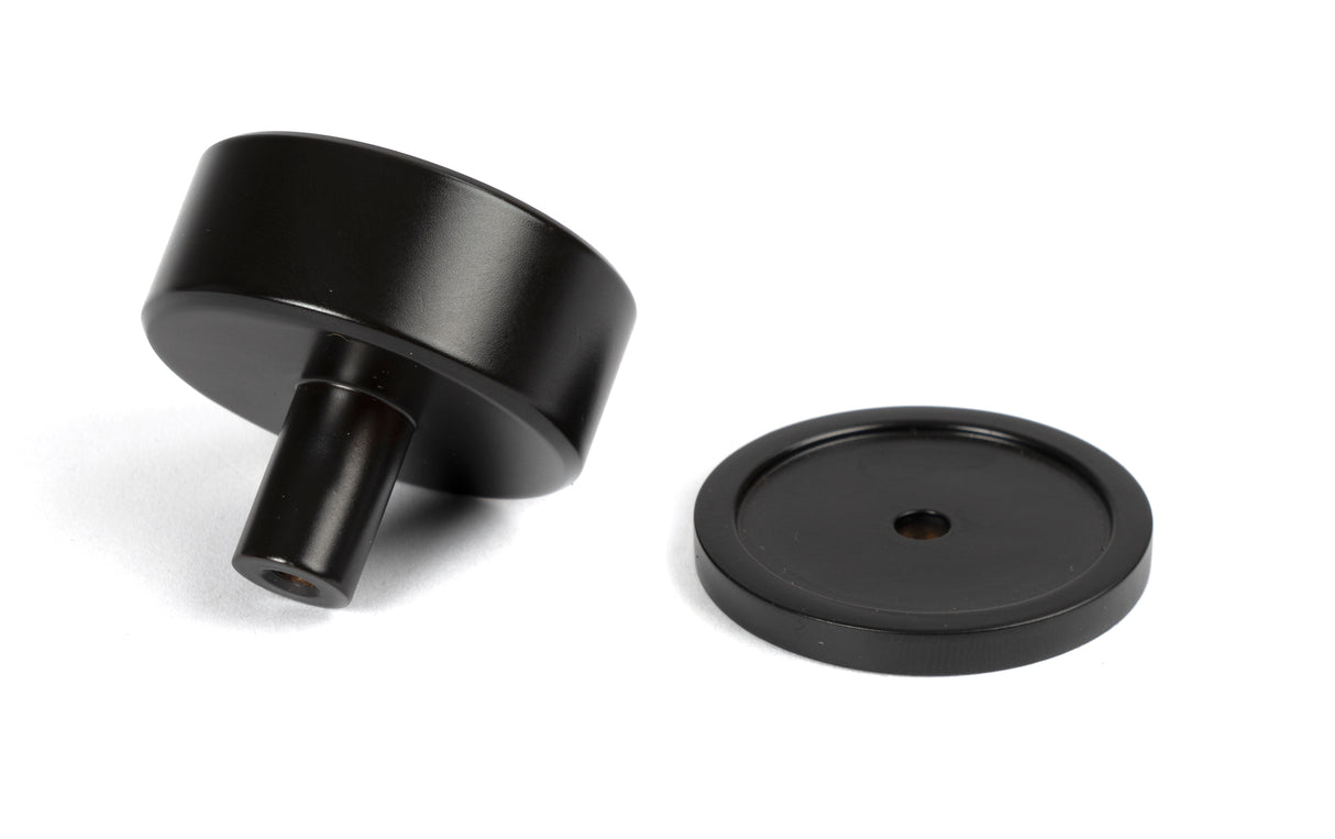 From The Anvil - Aged Bronze Kelso Cabinet Knob - 38mm (Plain) | Sku. 50442 | Trade Door Handles.