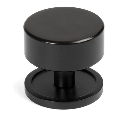 From The Anvil - Aged Bronze Kelso Cabinet Knob - 38mm (Plain) | Sku. 50442 | Trade Door Handles.