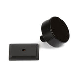 From The Anvil - Aged Bronze Kelso Cabinet Knob - 38mm (Square) | Sku. 50444 | Trade Door Handles.