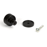 From The Anvil - Aged Bronze Judd Cabinet Knob - 25mm (Plain) | Sku. 50448 | Trade Door Handles.