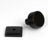 From The Anvil - Aged Bronze Judd Cabinet Knob - 25mm (Square) | Sku. 50450 | Trade Door Handles.