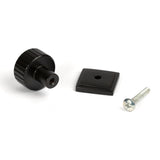 From The Anvil - Aged Bronze Judd Cabinet Knob - 25mm (Square) | Sku. 50450 | Trade Door Handles.