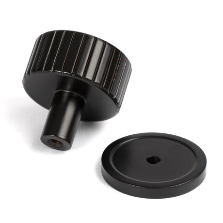 From The Anvil - Aged Bronze Judd Cabinet Knob - 32mm (Plain) | Sku. 50451 | Trade Door Handles.