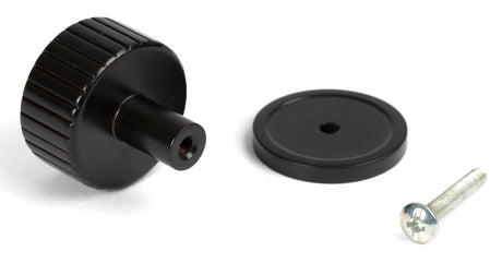 From The Anvil - Aged Bronze Judd Cabinet Knob - 32mm (Plain) | Sku. 50451 | Trade Door Handles.