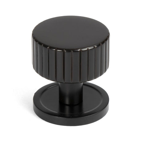 From The Anvil - Aged Bronze Judd Cabinet Knob - 32mm (Plain) | Sku. 50451 | Trade Door Handles.
