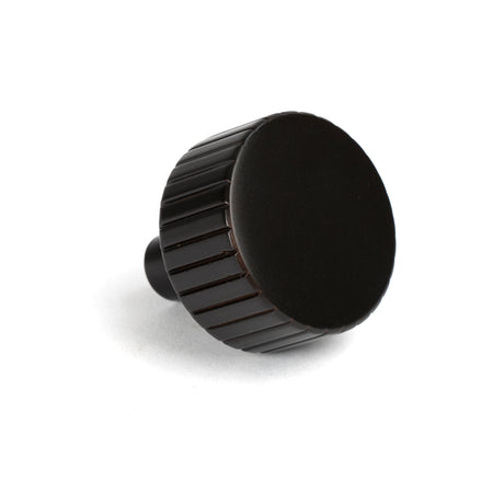 From The Anvil - Aged Bronze Judd Cabinet Knob - 32mm (No rose) | Sku. 50452 | Trade Door Handles.