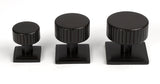 From The Anvil - Aged Bronze Judd Cabinet Knob - 32mm (Square) | Sku. 50453 | Trade Door Handles.