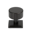 From The Anvil - Aged Bronze Judd Cabinet Knob - 32mm (Square) | Sku. 50453 | Trade Door Handles.