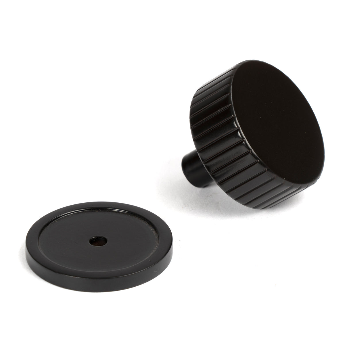 From The Anvil - Aged Bronze Judd Cabinet Knob - 38mm (Plain) | Sku. 50454 | Trade Door Handles.