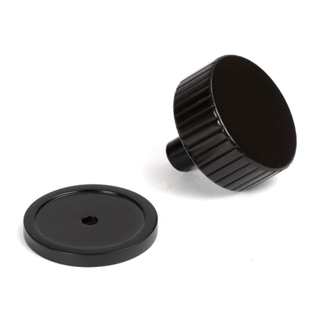 From The Anvil - Aged Bronze Judd Cabinet Knob - 38mm (Plain) | Sku. 50454 | Trade Door Handles.