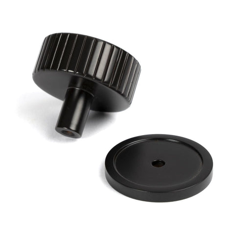 From The Anvil - Aged Bronze Judd Cabinet Knob - 38mm (Plain) | Sku. 50454 | Trade Door Handles.