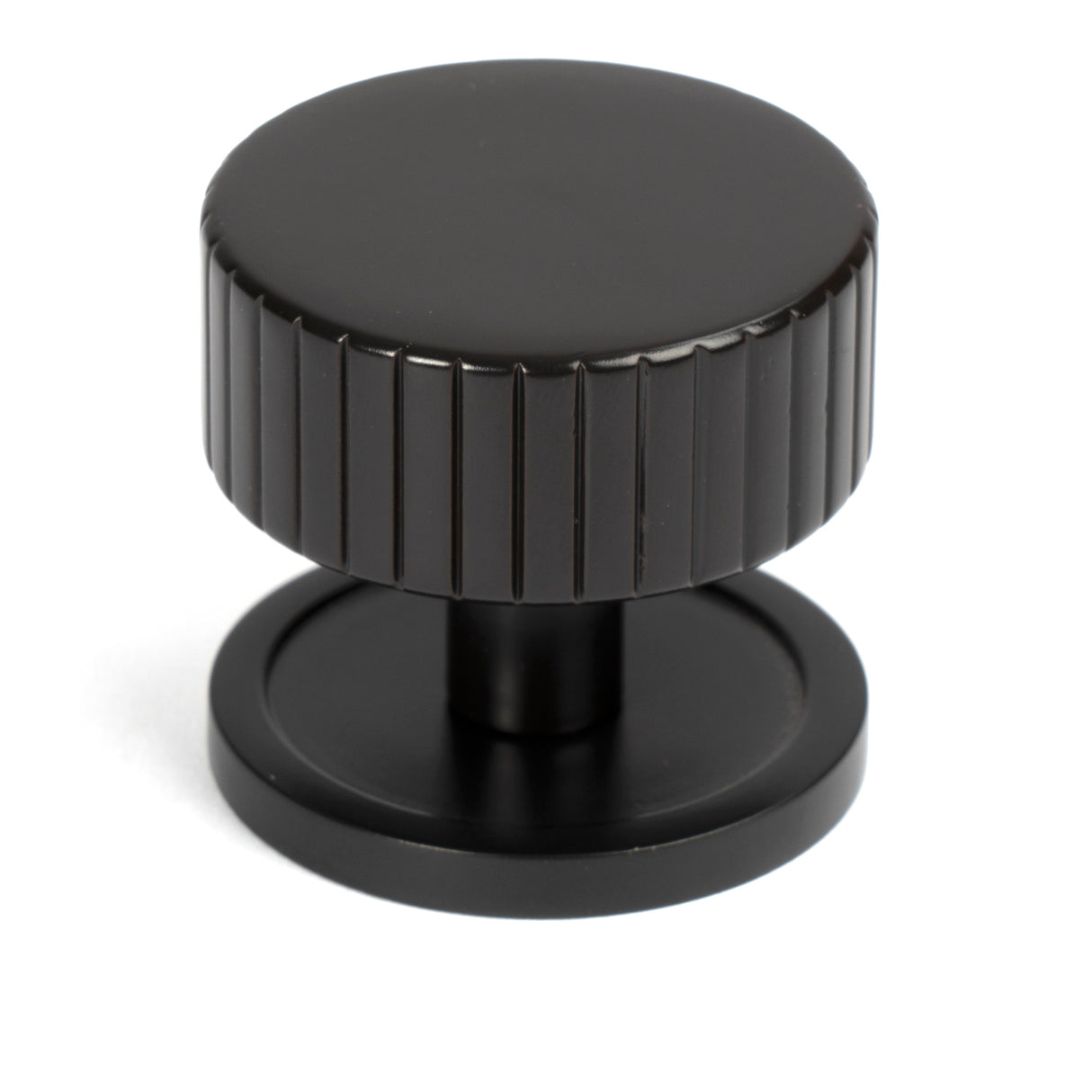 From The Anvil - Aged Bronze Judd Cabinet Knob - 38mm (Plain) | Sku. 50454 | Trade Door Handles.