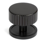 From The Anvil - Aged Bronze Judd Cabinet Knob - 38mm (Plain) | Sku. 50454 | Trade Door Handles.