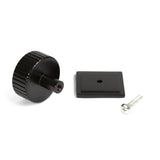 From The Anvil - Aged Bronze Judd Cabinet Knob - 38mm (Square) | Sku. 50456 | Trade Door Handles.