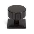 From The Anvil - Aged Bronze Judd Cabinet Knob - 38mm (Square) | Sku. 50456 | Trade Door Handles.