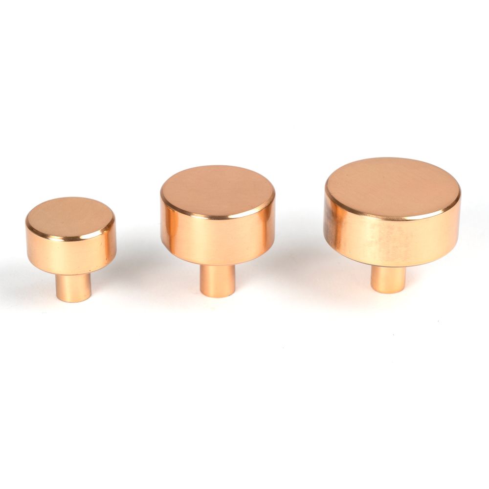 From The Anvil - Polished Bronze Kelso Cabinet Knob - 25mm (No rose) | Sku. 50461 | Trade Door Handles.