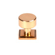 From The Anvil - Polished Bronze Kelso Cabinet Knob - 25mm (Square) | Sku. 50462 | Trade Door Handles.