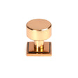 From The Anvil - Polished Bronze Kelso Cabinet Knob - 25mm (Square) | Sku. 50462 | Trade Door Handles.