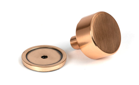 From The Anvil - Polished Bronze Kelso Cabinet Knob - 32mm (Plain) | Sku. 50463 | Trade Door Handles.