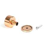 From The Anvil - Polished Bronze Kelso Cabinet Knob - 32mm (Plain) | Sku. 50463 | Trade Door Handles.