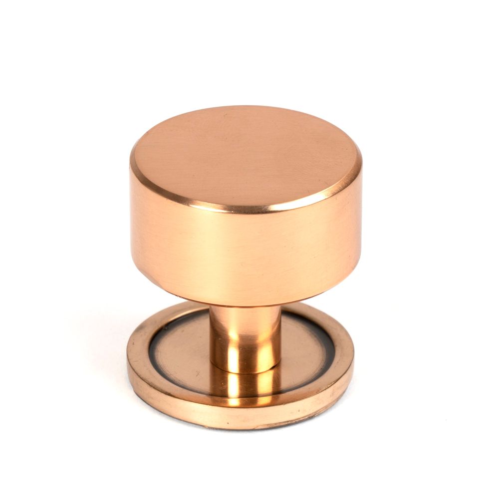 From The Anvil - Polished Bronze Kelso Cabinet Knob - 32mm (Plain) | Sku. 50463 | Trade Door Handles.