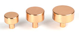 From The Anvil - Polished Bronze Kelso Cabinet Knob - 32mm (No rose) | Sku. 50464 | Trade Door Handles.