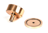 From The Anvil - Polished Bronze Kelso Cabinet Knob - 38mm (Plain) | Sku. 50466 | Trade Door Handles.