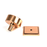 From The Anvil - Polished Bronze Kelso Cabinet Knob - 38mm (Square) | Sku. 50468 | Trade Door Handles.