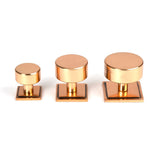 From The Anvil - Polished Bronze Kelso Cabinet Knob - 38mm (Square) | Sku. 50468 | Trade Door Handles.
