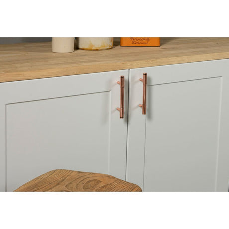 From The Anvil - Polished Bronze Kelso Pull Handle - Small | Sku. 50469 | Trade Door Handles.