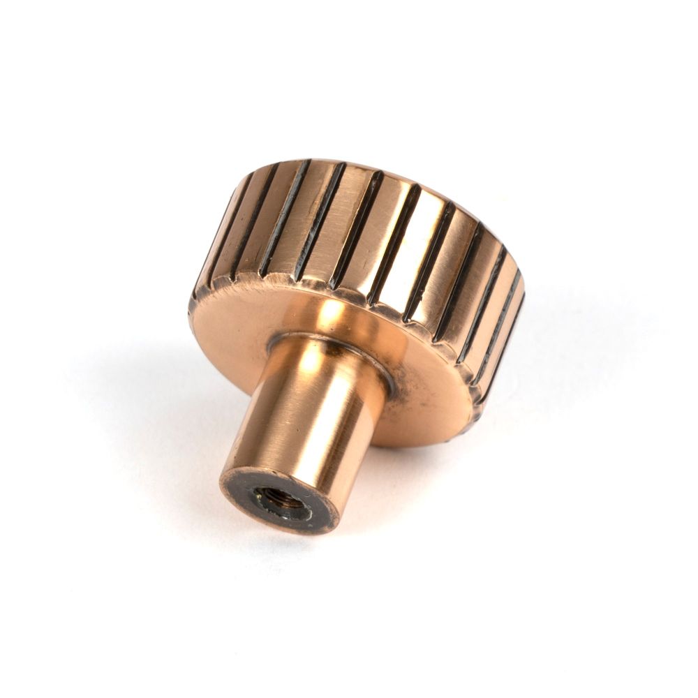 From The Anvil - Polished Bronze Judd Cabinet Knob - 25mm (No rose) | Sku. 50473 | Trade Door Handles.