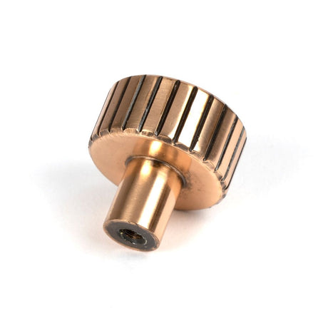 From The Anvil - Polished Bronze Judd Cabinet Knob - 25mm (No rose) | Sku. 50473 | Trade Door Handles.